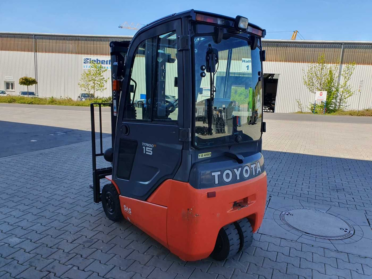 Toyota 8FBET15 / Triplex: 4.30m / nur 3.489h! / 2022 - Elektrische heftruck: afbeelding 5 Toyota 8FBET15 / Triplex: 4.30m / nur 3.489h! / 2022 - Elektrische heftruck: afbeelding 5