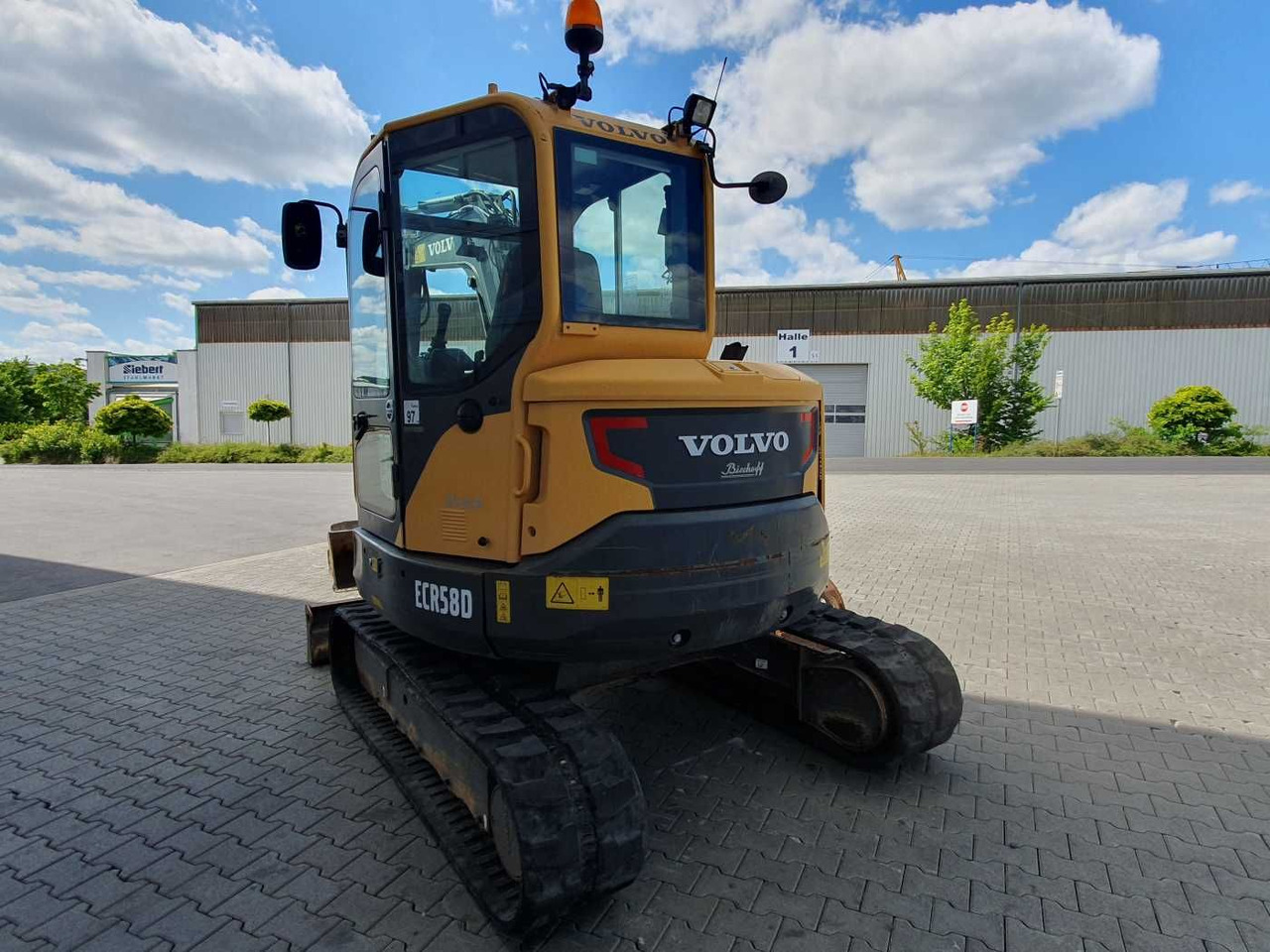 Volvo ECR58D / nur 5.433h / 1x hydr.GL - Minigraafmachine: afbeelding 5 Volvo ECR58D / nur 5.433h / 1x hydr.GL - Minigraafmachine: afbeelding 5