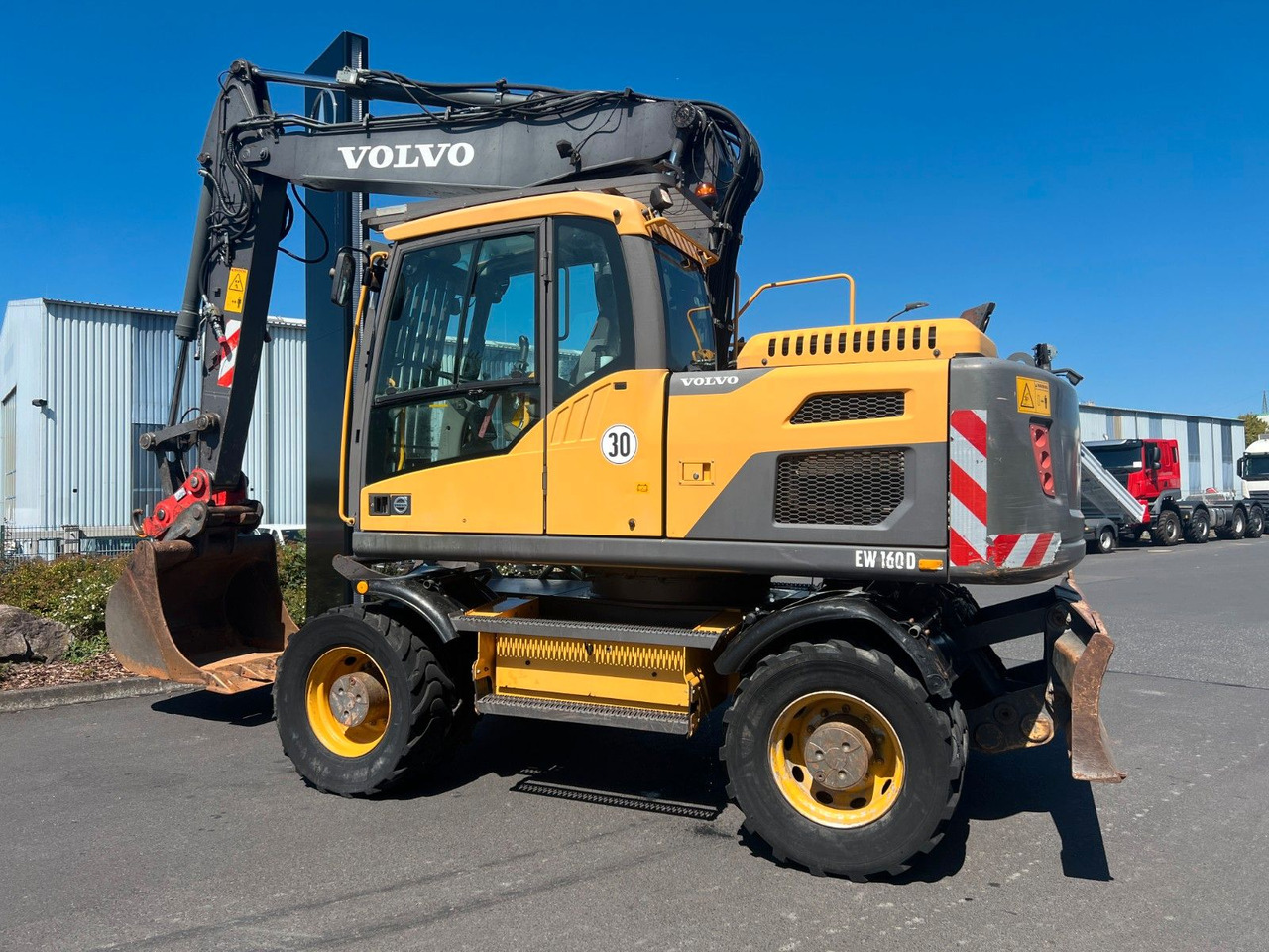Volvo EW160D / 2014 / 1xTieflöffel / Forstschutzgitter - Mobiele graafmachine: afbeelding 3 Volvo EW160D / 2014 / 1xTieflöffel / Forstschutzgitter - Mobiele graafmachine: afbeelding 3