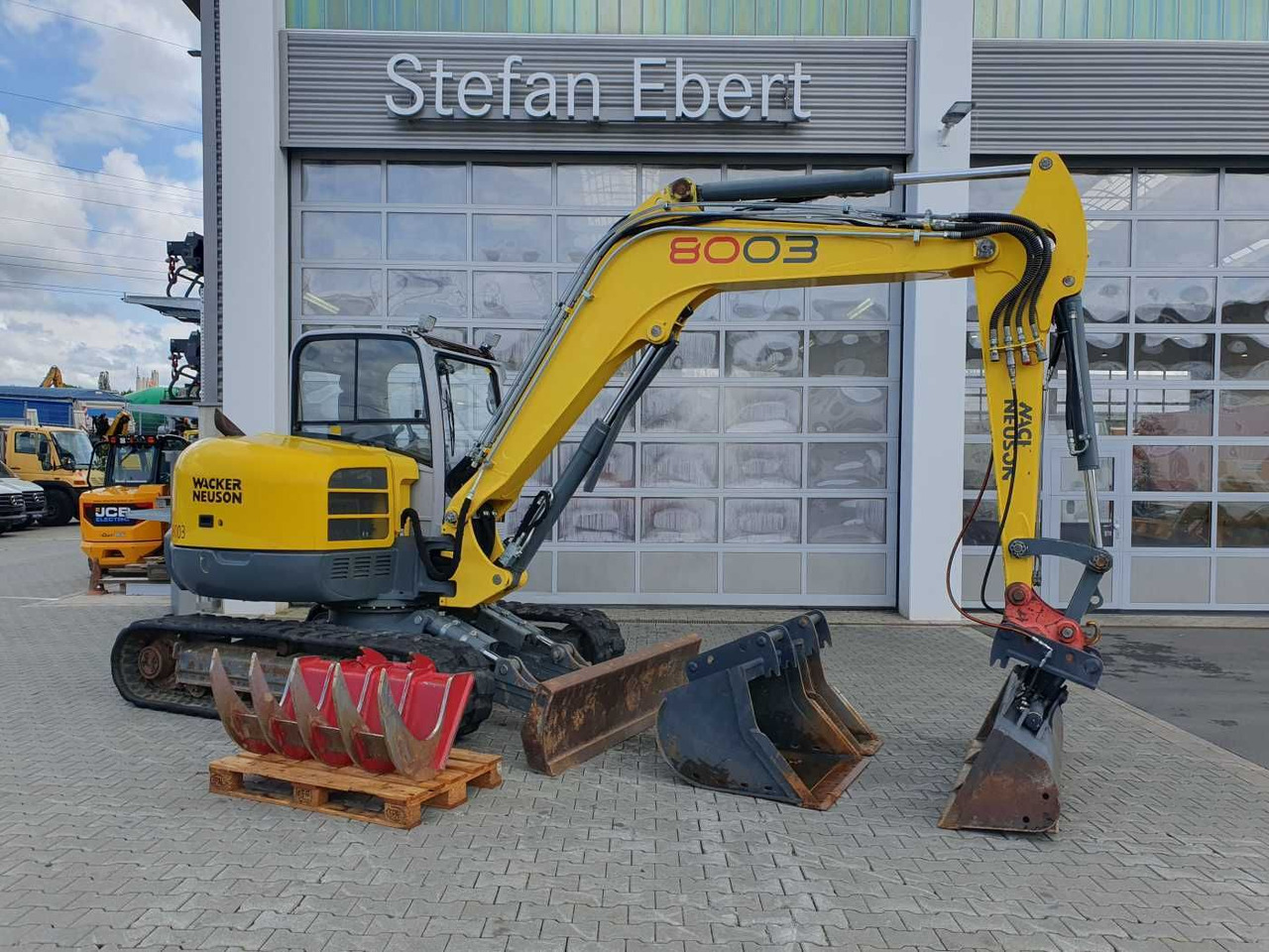 Wacker 8003 / MS08 / nur 4.035h / 2014 / Löffelpaket - Rupsgraafmachine: afbeelding 1 Wacker 8003 / MS08 / nur 4.035h / 2014 / Löffelpaket - Rupsgraafmachine: afbeelding 1