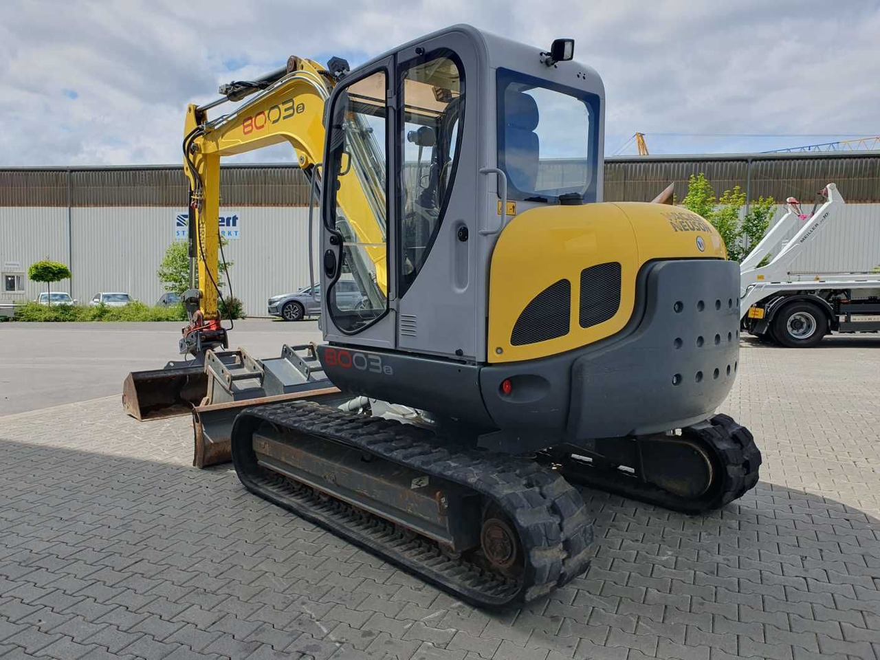 Wacker 8003 / MS08 / nur 4.035h / 2014 / Löffelpaket - Rupsgraafmachine: afbeelding 5 Wacker 8003 / MS08 / nur 4.035h / 2014 / Löffelpaket - Rupsgraafmachine: afbeelding 5