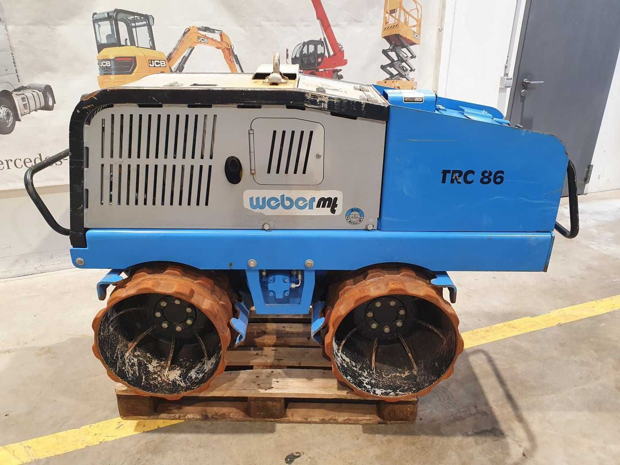 Weber TRC 86 Grabenwalze / 2020 / Funk / nur 112h - Kleine wals: afbeelding 3 Weber TRC 86 Grabenwalze / 2020 / Funk / nur 112h - Kleine wals: afbeelding 3