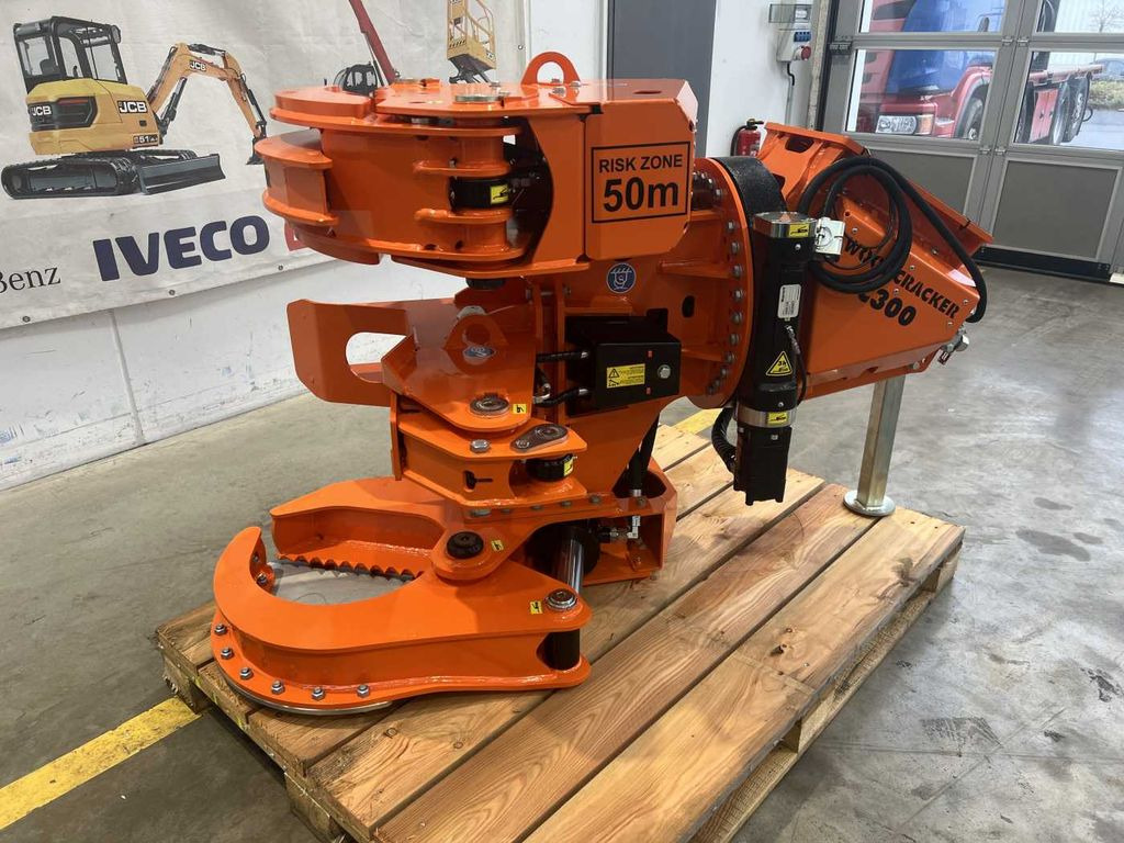 Nieuw Boomvelkop Westtech Woodcracker C300 Fällgreifer / Tiltator: afbeelding 7