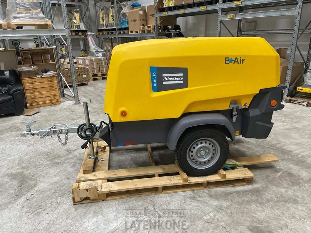 Atlas Copco E-Air H185 VSD Vaunukompressori - Luchtcompressor: afbeelding 3 Atlas Copco E-Air H185 VSD Vaunukompressori - Luchtcompressor: afbeelding 3