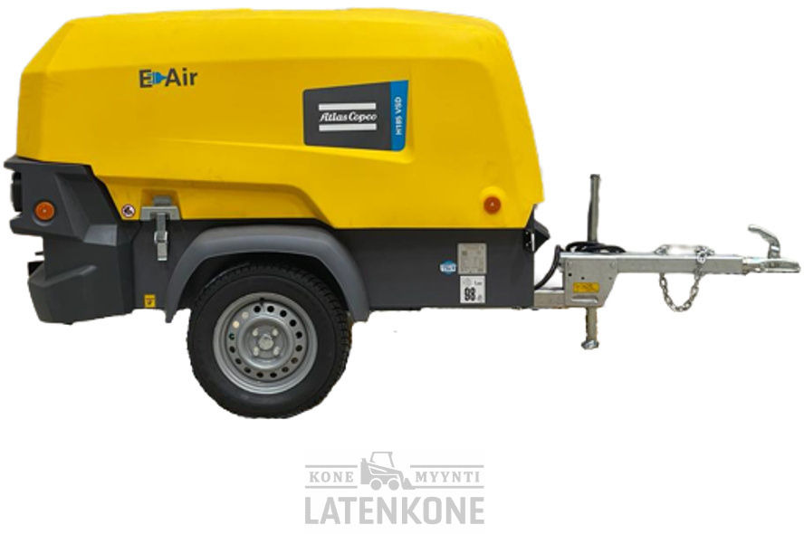 Atlas Copco E-Air H185 VSD Vaunukompressori - Luchtcompressor: afbeelding 1 Atlas Copco E-Air H185 VSD Vaunukompressori - Luchtcompressor: afbeelding 1