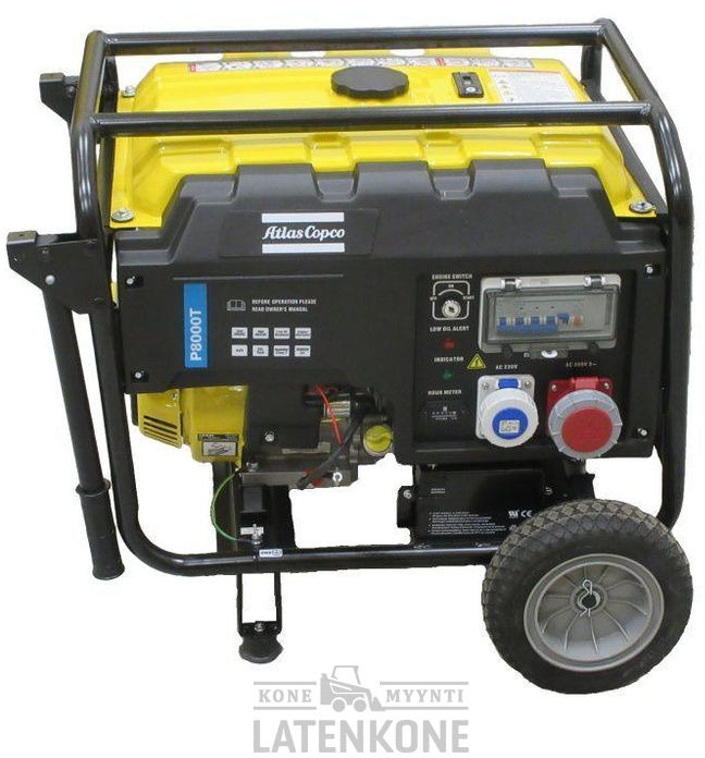 Atlas Copco P8000T AVR Generaattori - Industrie generator: afbeelding 2 Atlas Copco P8000T AVR Generaattori - Industrie generator: afbeelding 2