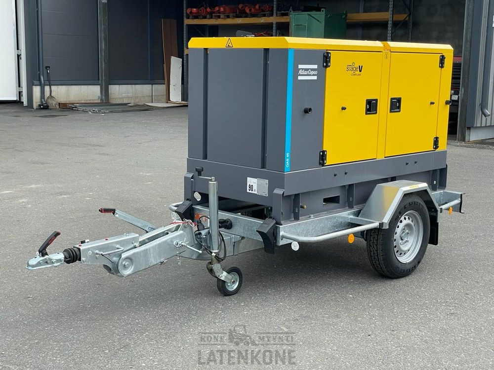 Atlas Copco QAS 45 50 Hz Generaattori StageV vetovarustuksella - Industrie generator: afbeelding 5 Atlas Copco QAS 45 50 Hz Generaattori StageV vetovarustuksella - Industrie generator: afbeelding 5