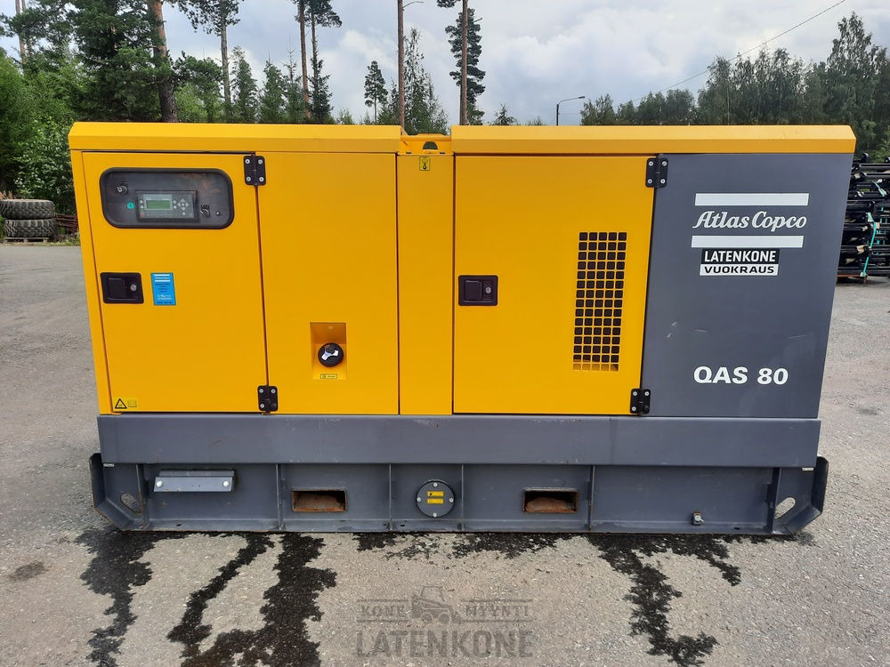 Atlas Copco QAS 80 50 Hz Generaattori ID 4803 - Industrie generator: afbeelding 1 Atlas Copco QAS 80 50 Hz Generaattori ID 4803 - Industrie generator: afbeelding 1