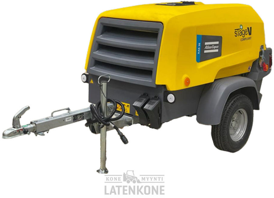 Atlas Copco XAS 38 StV Vaunukompressori UUSI - Luchtcompressor: afbeelding 1 Atlas Copco XAS 38 StV Vaunukompressori UUSI - Luchtcompressor: afbeelding 1