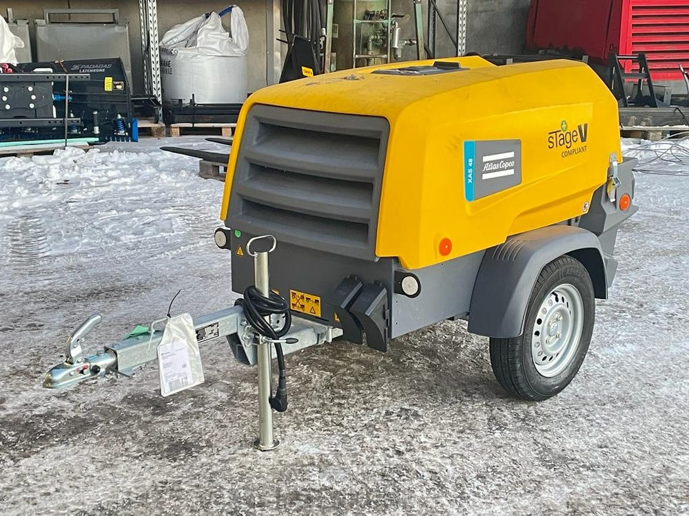 Atlas Copco XAS 48 StV Vaunukompressori UUSI - Luchtcompressor: afbeelding 1 Atlas Copco XAS 48 StV Vaunukompressori UUSI - Luchtcompressor: afbeelding 1