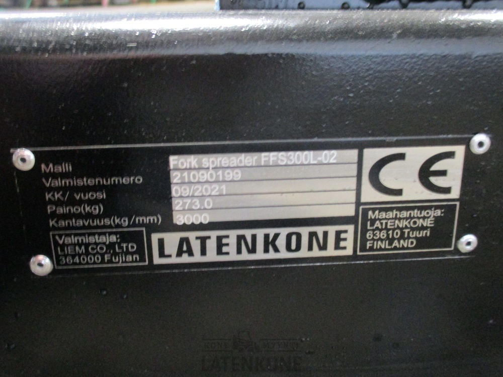 Vorken voor Bouwmachine Laten Trukkipiikkien levityssovite 3000kg: afbeelding 18