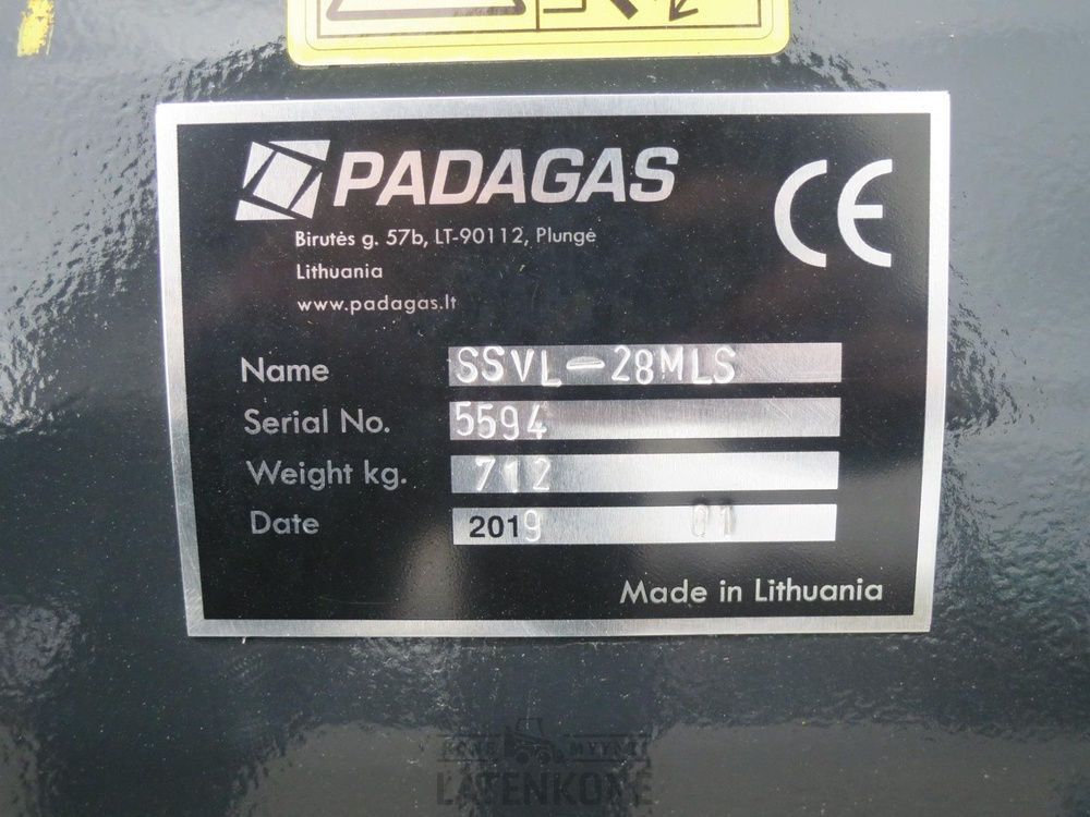 Sneeuwschuif Padagas Nivelaura SSVL-28M: afbeelding 14