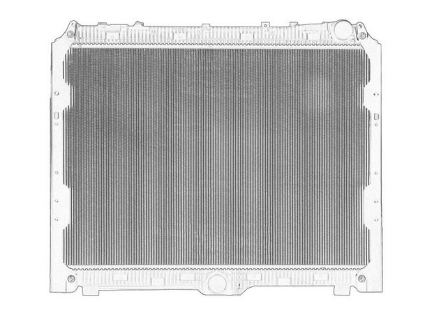 MERCEDES-BENZ OE Cooling Radiator A9615002700 - Radiateur voor Vrachtwagen: afbeelding 2 MERCEDES-BENZ OE Cooling Radiator A9615002700 - Radiateur voor Vrachtwagen: afbeelding 2