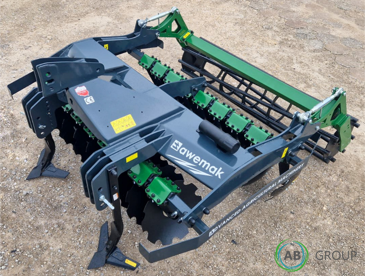 Awemak BTW 2.2m vineyard disc harrow - Schijveneg: afbeelding 2 Awemak BTW 2.2m vineyard disc harrow - Schijveneg: afbeelding 2