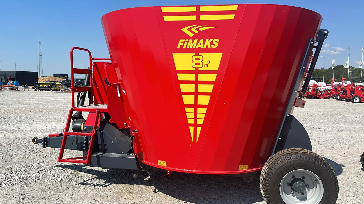 Fimaks vertical feeder mixer FMV8L, 8 m3 - Voermengwagen: afbeelding 1 Fimaks vertical feeder mixer FMV8L, 8 m3 - Voermengwagen: afbeelding 1