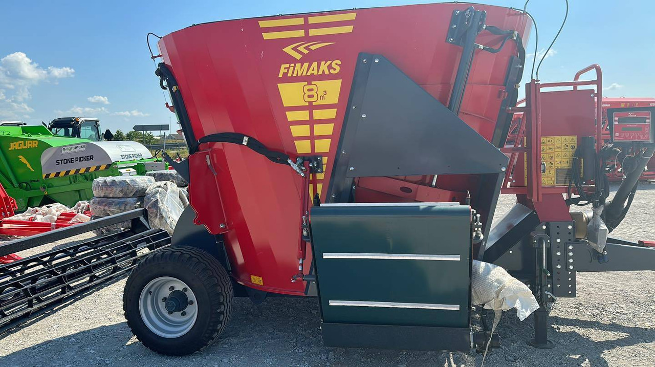 Fimaks vertical feeder mixer FMV8L, 8 m3 - Voermengwagen: afbeelding 2 Fimaks vertical feeder mixer FMV8L, 8 m3 - Voermengwagen: afbeelding 2