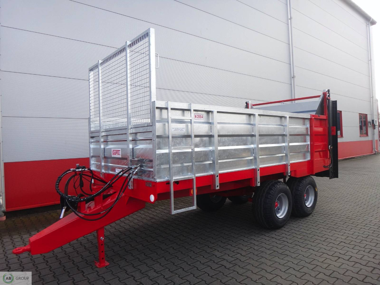 Igamet manure spreader N255/5 10t - Mestverspreider: afbeelding 1 Igamet manure spreader N255/5 10t - Mestverspreider: afbeelding 1