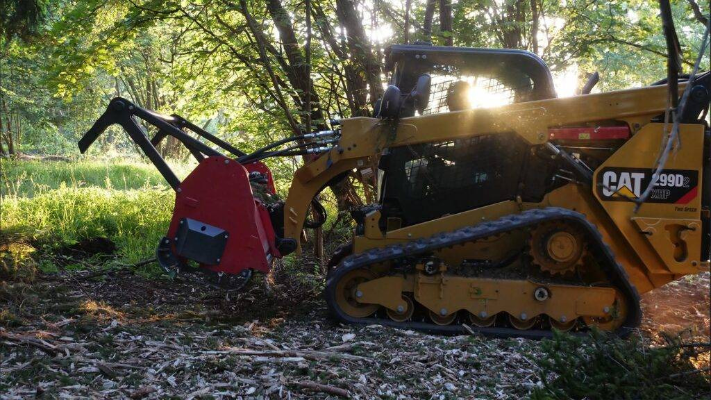 Kovaco 1.65 forestry mulcher for skid loaders - Bosfrees: afbeelding 4 Kovaco 1.65 forestry mulcher for skid loaders - Bosfrees: afbeelding 4