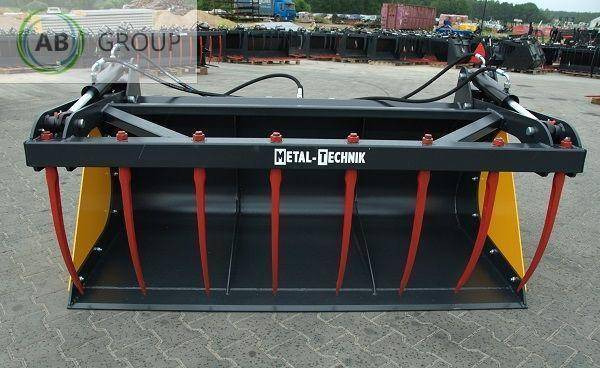 Metal-Technik crocodile bucket 1.8m, forged teeth - Voorladerbak: afbeelding 2 Metal-Technik crocodile bucket 1.8m, forged teeth - Voorladerbak: afbeelding 2