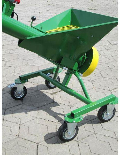 Mrol przenośnik ślimakowy T401/1 z koszem, Ø110, 8 m - Transportband: afbeelding 2 Mrol przenośnik ślimakowy T401/1 z koszem, Ø110, 8 m - Transportband: afbeelding 2