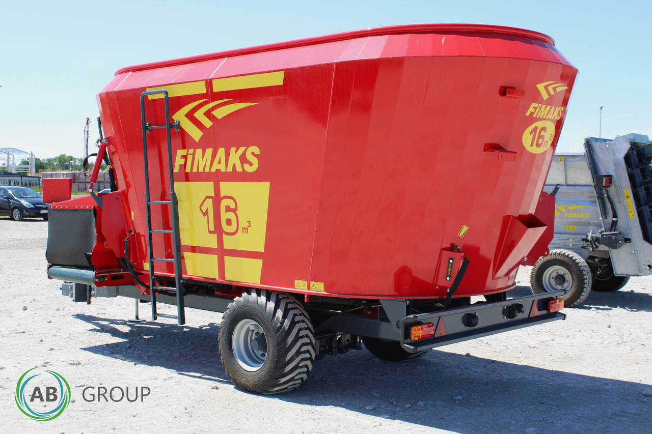 TMR Mixer Fimaks FMV 16m³ - demo - Voermengwagen: afbeelding 4 TMR Mixer Fimaks FMV 16m³ - demo - Voermengwagen: afbeelding 4