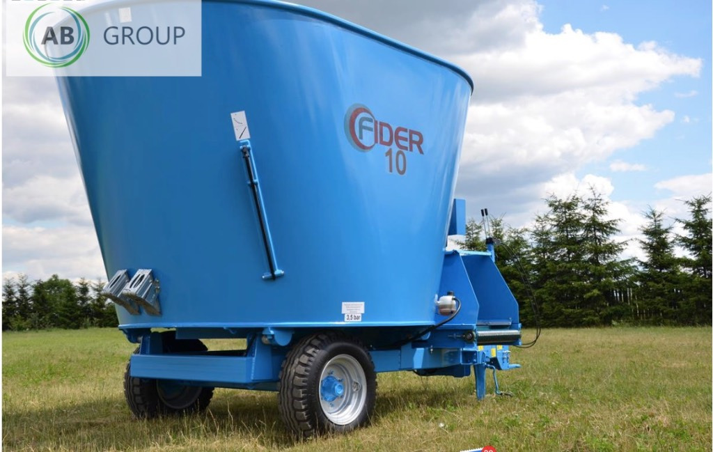 Zamet feed wagon Fider 10 m3 - Voermengwagen: afbeelding 2 Zamet feed wagon Fider 10 m3 - Voermengwagen: afbeelding 2
