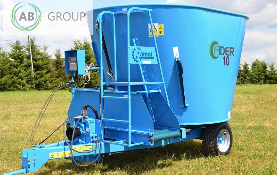 Zamet feed wagon Fider 10 m3 - Voermengwagen: afbeelding 1 Zamet feed wagon Fider 10 m3 - Voermengwagen: afbeelding 1