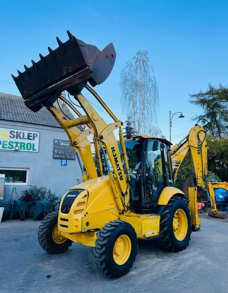 Komatsu WB93R - Graaflaadmachine: afbeelding 1 Komatsu WB93R - Graaflaadmachine: afbeelding 1