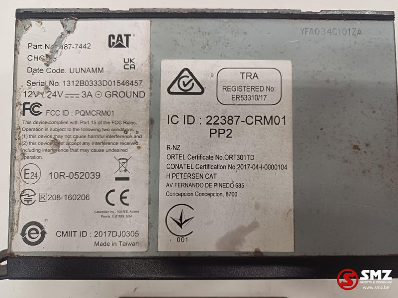 Caterpillar Radio Caterpillar - Elektrisch systeem voor Intern transport: afbeelding 3 Caterpillar Radio Caterpillar - Elektrisch systeem voor Intern transport: afbeelding 3