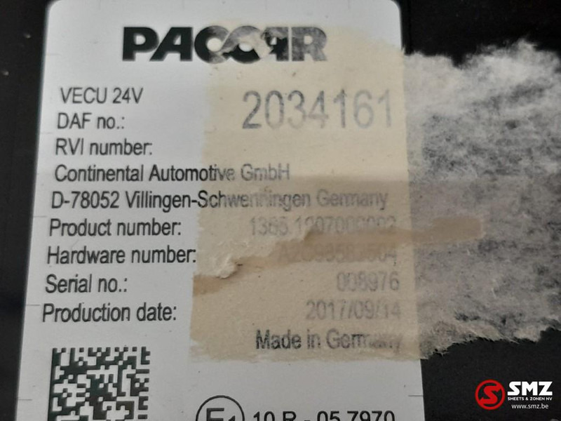 DAF Occ ECU VECU regeleenheid DAF - ECU voor Vrachtwagen: afbeelding 5 DAF Occ ECU VECU regeleenheid DAF - ECU voor Vrachtwagen: afbeelding 5