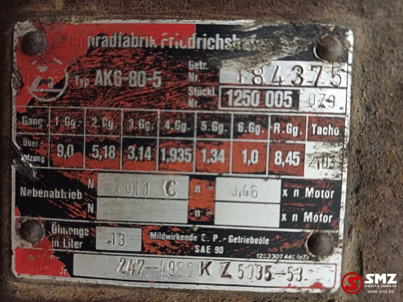 Deutz Occ motor F6L413V Deutz + versnellingsbak AK6-80-5 - Motor voor Vrachtwagen: afbeelding 5 Deutz Occ motor F6L413V Deutz + versnellingsbak AK6-80-5 - Motor voor Vrachtwagen: afbeelding 5