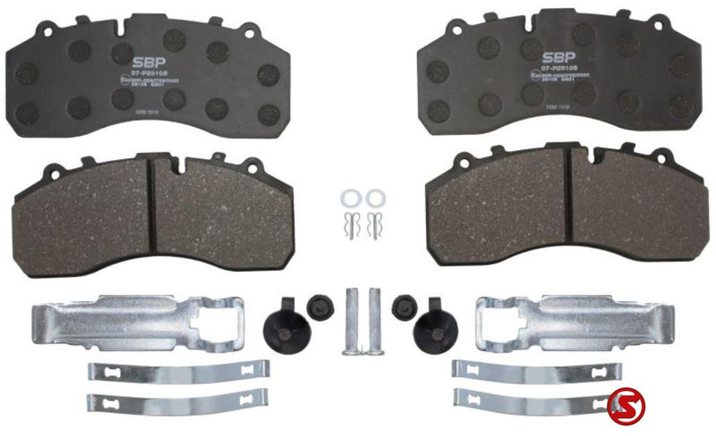 Diversen Remblok mercedes - daf - iveco WVA29108 - Remblokken voor Vrachtwagen: afbeelding 1 Diversen Remblok mercedes - daf - iveco WVA29108 - Remblokken voor Vrachtwagen: afbeelding 1