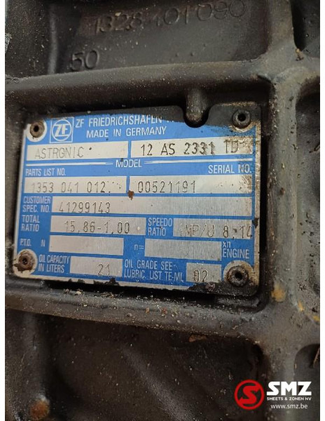 Versnellingsbak voor Vrachtwagen Iveco Occ versnellingsbak + intarder 12AS2331TD Iveco: afbeelding 6