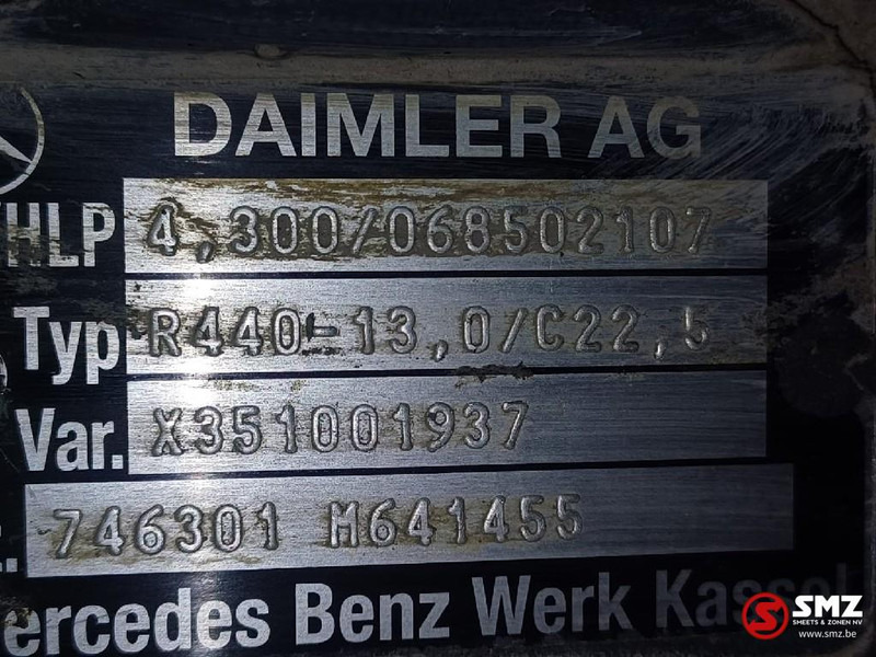 Mercedes-Benz Occ differentiëel R440-13,0 / C22,5 i=4,3 Mercedes - Differentieel voor Vrachtwagen: afbeelding 5 Mercedes-Benz Occ differentiëel R440-13,0 / C22,5 i=4,3 Mercedes - Differentieel voor Vrachtwagen: afbeelding 5