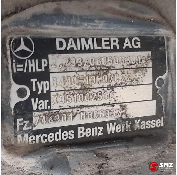 Mercedes-Benz Occ differentiëel R440-13A22.5 i=2,733 Mercedes - Differentieel voor Vrachtwagen: afbeelding 4 Mercedes-Benz Occ differentiëel R440-13A22.5 i=2,733 Mercedes - Differentieel voor Vrachtwagen: afbeelding 4