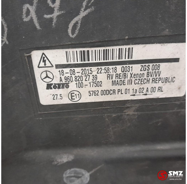 Mercedes-Benz Occ koplamp rechts Mercedes - Koplamp voor Vrachtwagen: afbeelding 3 Mercedes-Benz Occ koplamp rechts Mercedes - Koplamp voor Vrachtwagen: afbeelding 3