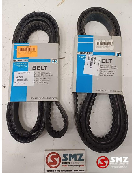 THERMOKING Set van 2 aandrijfriemen Thermoking - Riem voor Vrachtwagen: afbeelding 1 THERMOKING Set van 2 aandrijfriemen Thermoking - Riem voor Vrachtwagen: afbeelding 1