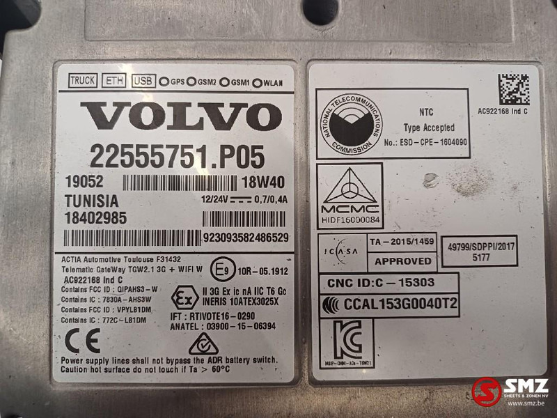 Volvo Occ ECU telematica regeleenheid Volvo - ECU voor Vrachtwagen: afbeelding 4 Volvo Occ ECU telematica regeleenheid Volvo - ECU voor Vrachtwagen: afbeelding 4