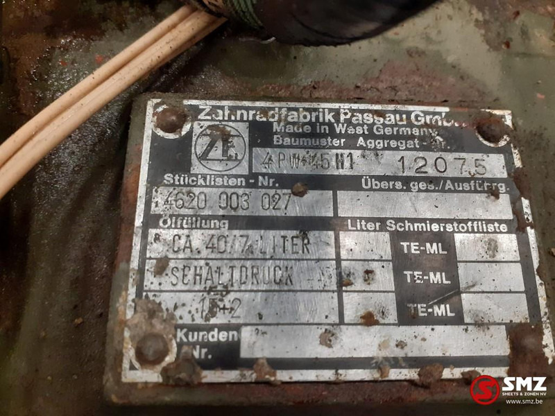 Zettelmeyer Occ Versnellingsbak Zettelmeyer 4PW45 H1 - Versnellingsbak voor Vrachtwagen: afbeelding 5 Zettelmeyer Occ Versnellingsbak Zettelmeyer 4PW45 H1 - Versnellingsbak voor Vrachtwagen: afbeelding 5