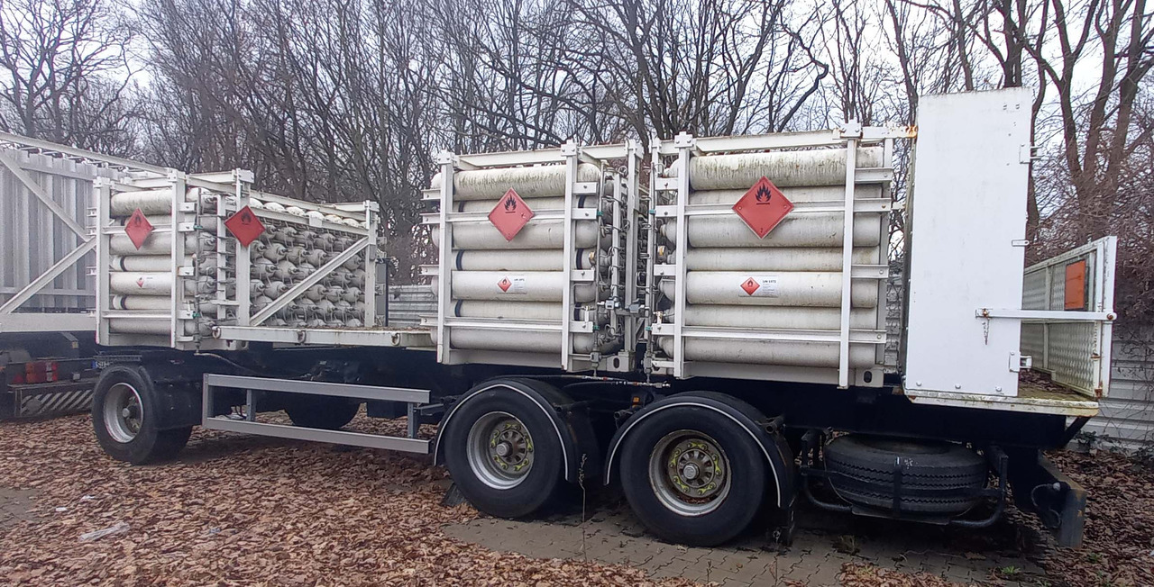 SAMRO Gas semi-trailer tube used for CNG Methane Erdgas 200 Bar - Aanhangwagen: afbeelding 2 SAMRO Gas semi-trailer tube used for CNG Methane Erdgas 200 Bar - Aanhangwagen: afbeelding 2