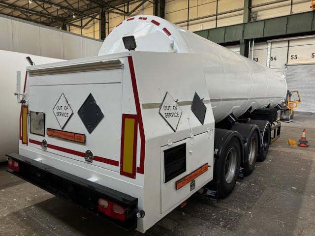 CRYOLOR Gas tank semi-trailer cryogenic used for nitrogen, argon, oxygen, LIN, LOX, LAR. - Tankoplegger: afbeelding 3 CRYOLOR Gas tank semi-trailer cryogenic used for nitrogen, argon, oxygen, LIN, LOX, LAR. - Tankoplegger: afbeelding 3
