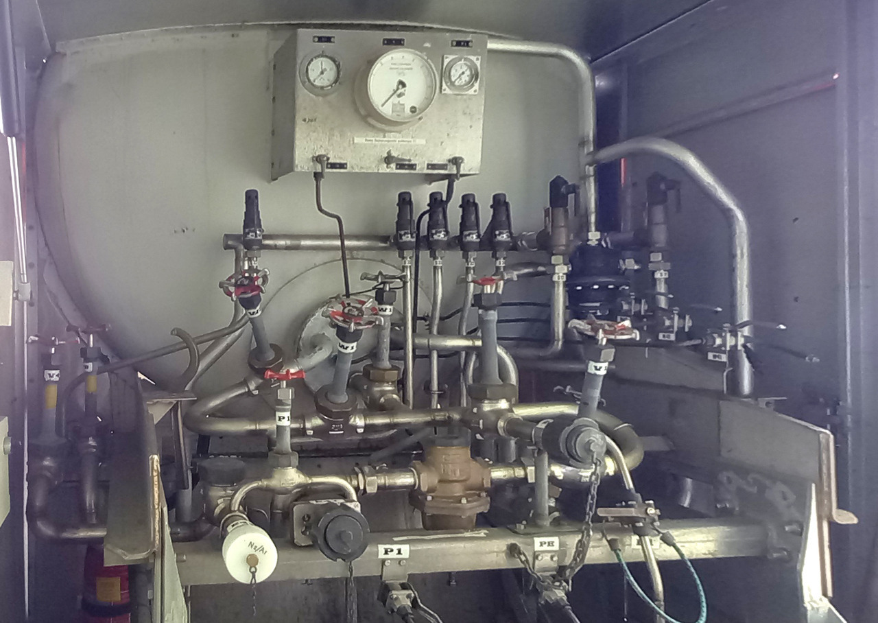 Cryolor Gas tank semi-trailer cryogenic used for oxygen, nitrogen, argon, CO2, carbon dioxide, LIN, LOX, LAR - Tankoplegger: afbeelding 5 Cryolor Gas tank semi-trailer cryogenic used for oxygen, nitrogen, argon, CO2, carbon dioxide, LIN, LOX, LAR - Tankoplegger: afbeelding 5