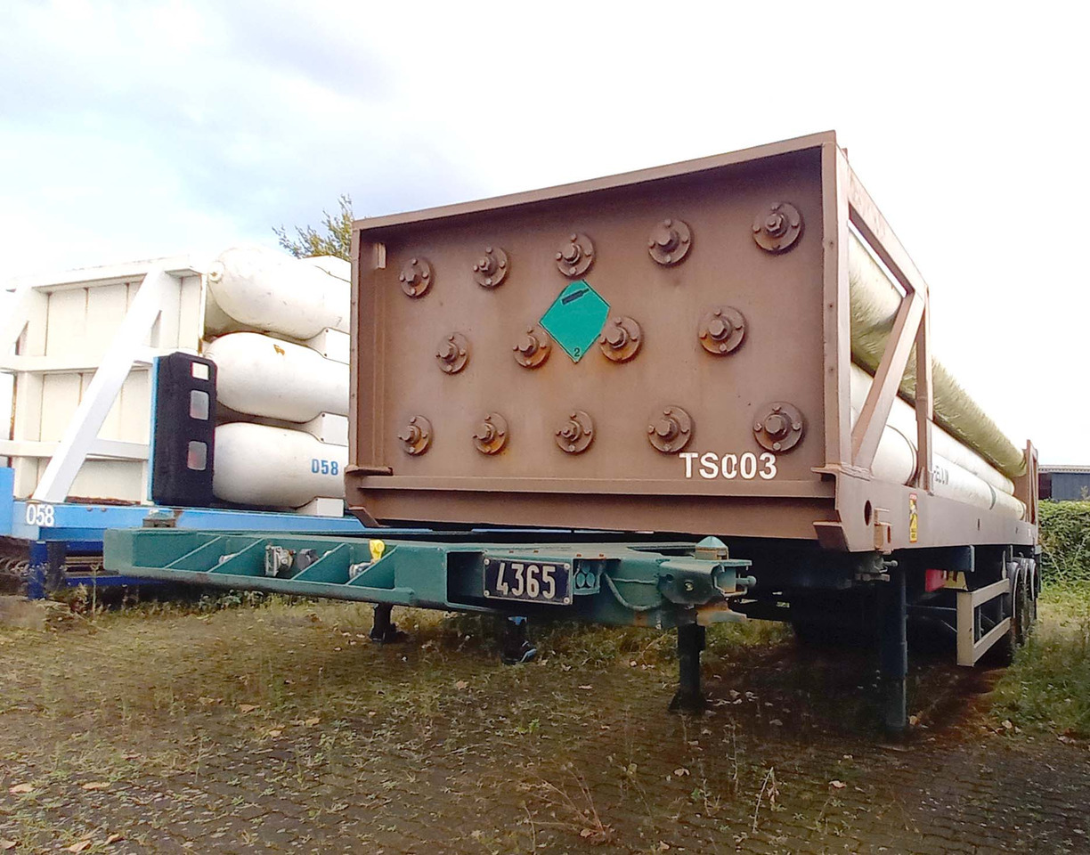 FRUEHAUF Gas, compressed helium, hydrogen, Wasserstoff, 196 bar - Tankoplegger: afbeelding 2 FRUEHAUF Gas, compressed helium, hydrogen, Wasserstoff, 196 bar - Tankoplegger: afbeelding 2