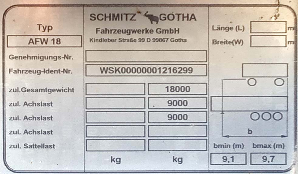 Leasing GOFA Tank trailer for oxygen, nitrogen, argon, gas, cryogenic GOFA Tank trailer for oxygen, nitrogen, argon, gas, cryogenic: afbeelding 16