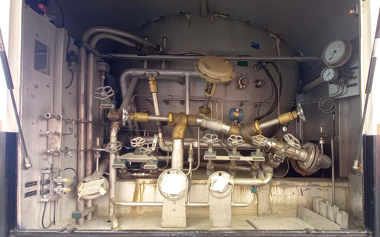 Leasing GOFA Tank trailer for oxygen, nitrogen, argon, gas, cryogenic GOFA Tank trailer for oxygen, nitrogen, argon, gas, cryogenic: afbeelding 8
