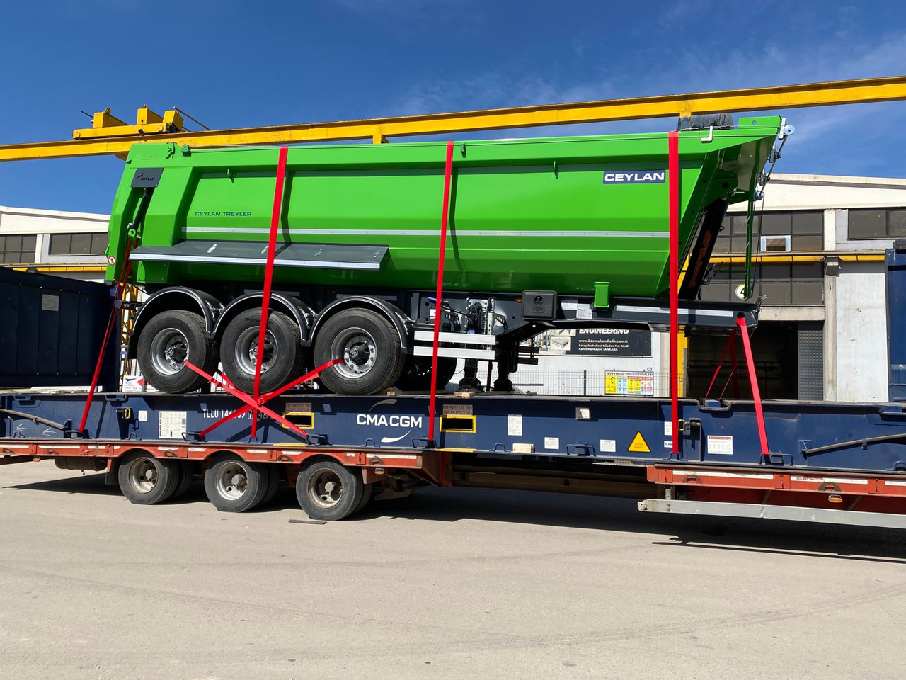 CEYLAN 3 AXLES TIPPER 22-30M3 - Kipper oplegger: afbeelding 4 CEYLAN 3 AXLES TIPPER 22-30M3 - Kipper oplegger: afbeelding 4