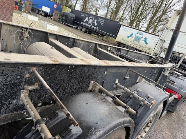 Kipper oplegger Diversen Aluminium Bak stalen chassis 28 cub: afbeelding 6