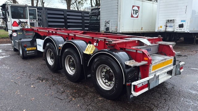 Van Hool 20 FT - Containertransporter/ Wissellaadbak oplegger: afbeelding 1 Van Hool 20 FT - Containertransporter/ Wissellaadbak oplegger: afbeelding 1