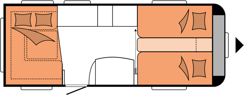 DE LUXE 540 UL - Caravan: afbeelding 2 DE LUXE 540 UL - Caravan: afbeelding 2