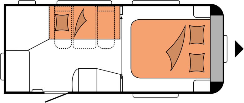 Hobby DE LUXE 460 SFf - Caravan: afbeelding 2 Hobby DE LUXE 460 SFf - Caravan: afbeelding 2